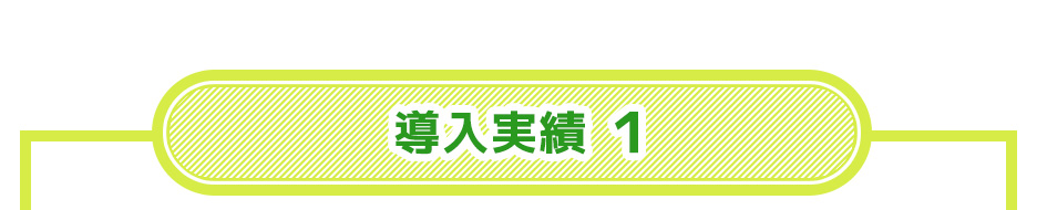 導入実績１
